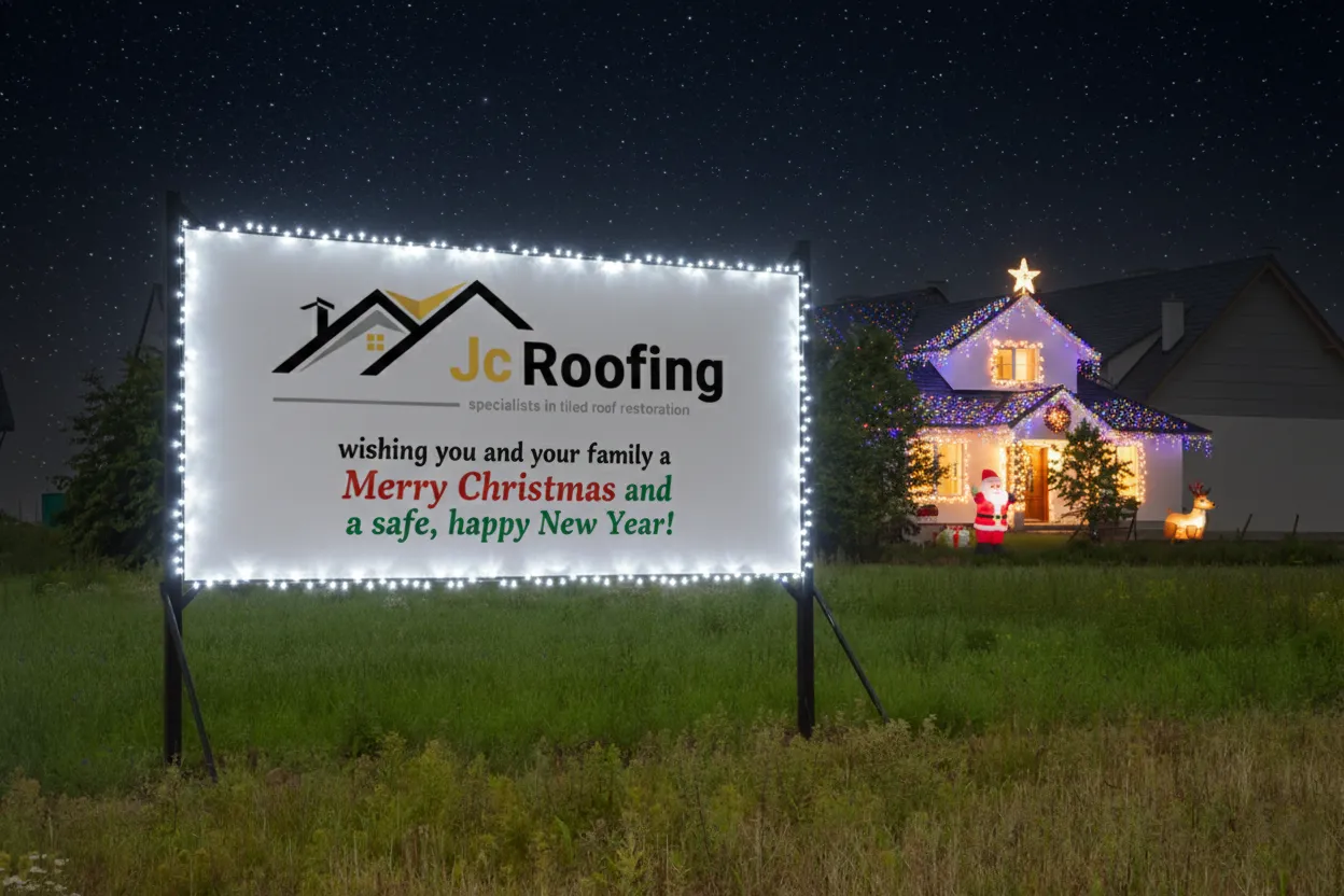 Hang Lights for Christmas On The Roof
